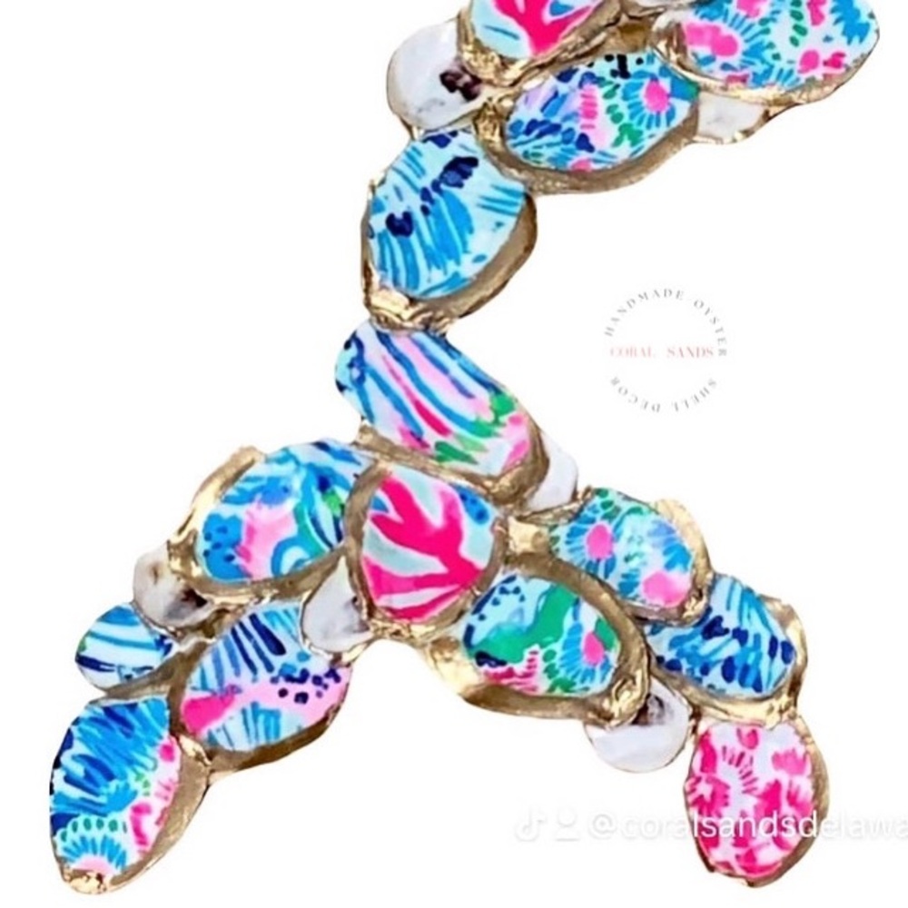 Me to order Lily Pulitzer mermaid tail wall decor